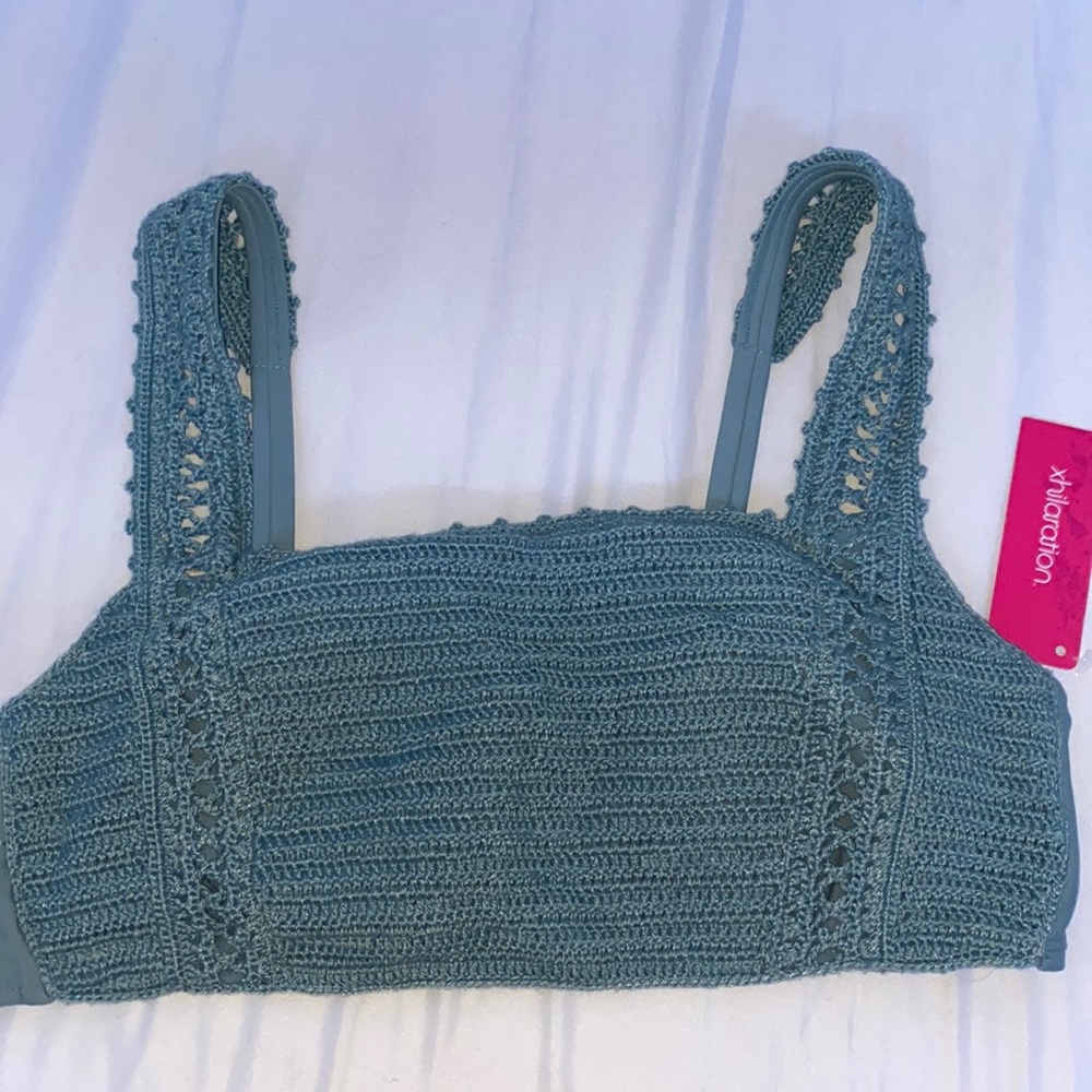 Teal Bikini top
